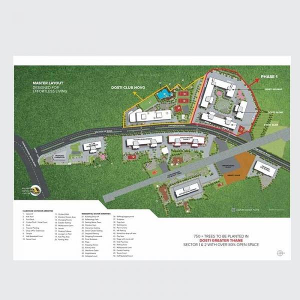  greater-thane-sector-3a-cluster-1b-phase-1 Master Plan