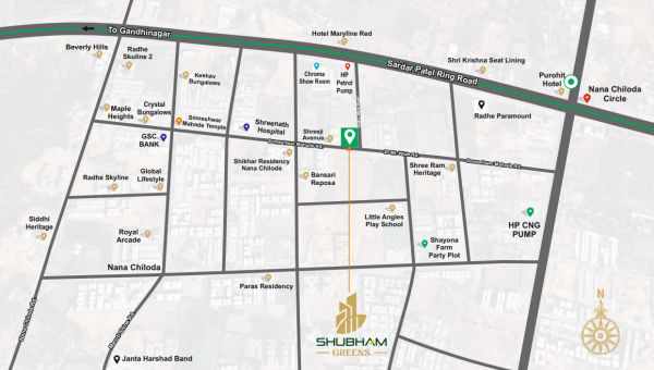  shubham-greens Location Plan
