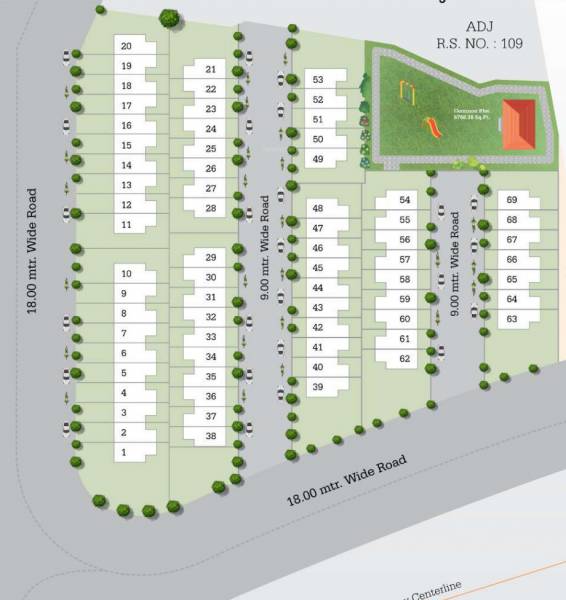  shivalik-residency Layout Plan
