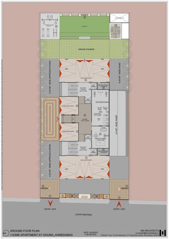  i home Block A Cluster Plan