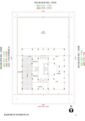  sangath-livings Sangath Livings Basement Floor Cluster Plan
