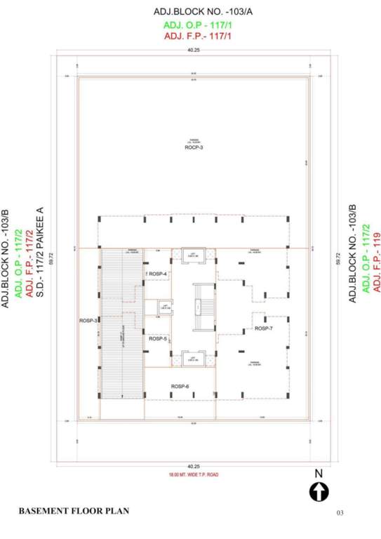  sangath livings Sangath Livings Basement Floor Cluster Plan