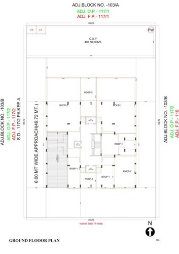  sangath-livings Sangath Livings Ground Floor Cluster Plan