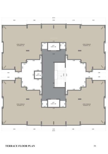 sangath-livings Sangath Livings Terrace Floor Cluster Plan