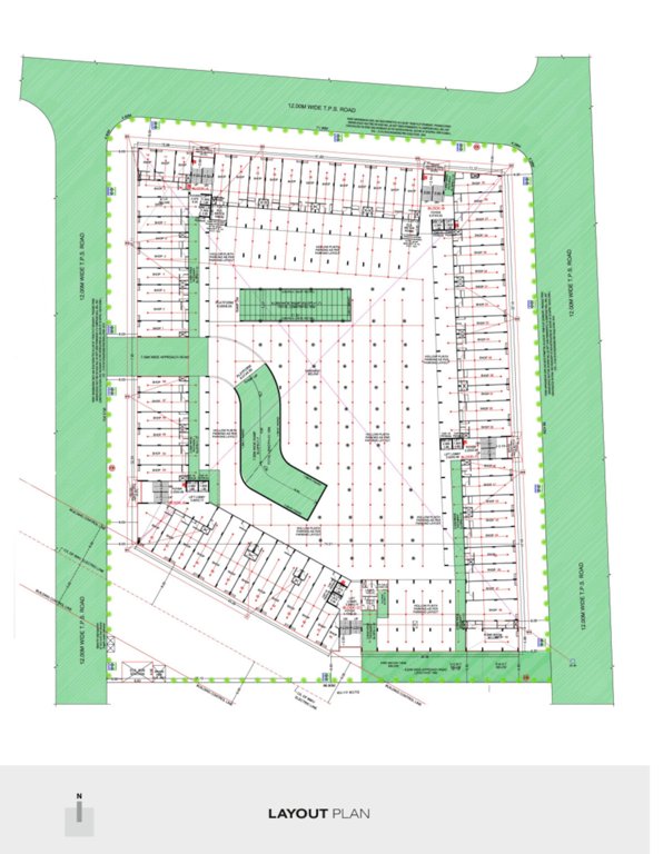  courtyard Layout Plan