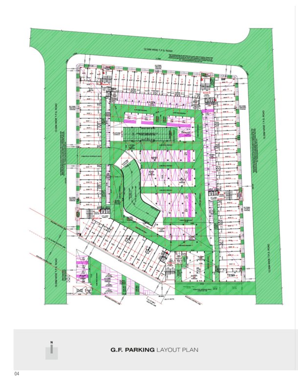  courtyard Layout Plan