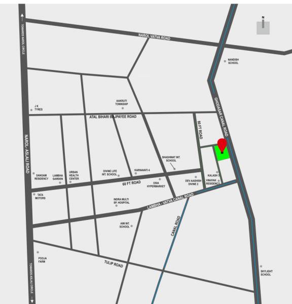  courtyard Location Plan