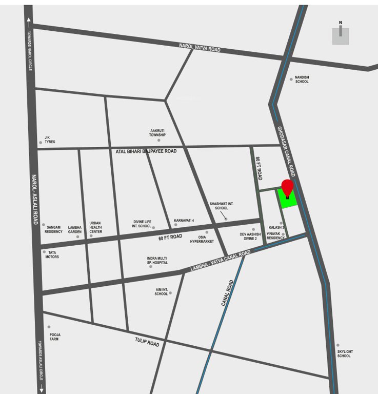  courtyard Location Plan