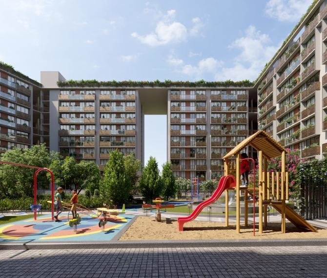  courtyard Children's play area