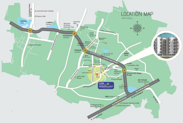  subramanyam-paramount Location Plan