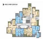 Phase II Cluster Plan from 1st to 3rd Floor raj-vaishnavi-park-phase-ii Phase II Cluster Plan from 1st to 3rd Floor