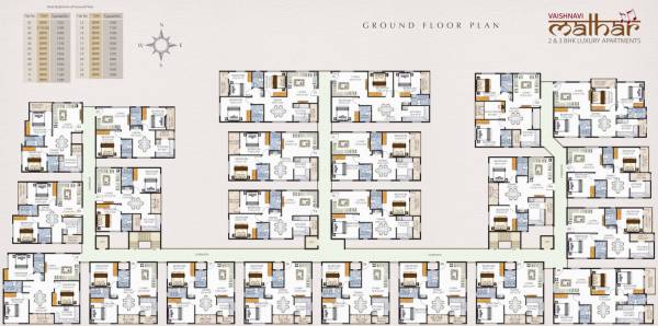  malhar Vaishnavi Malhar Cluster Plan for ground Floor