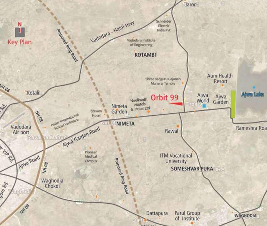  orbit 99 Location Plan