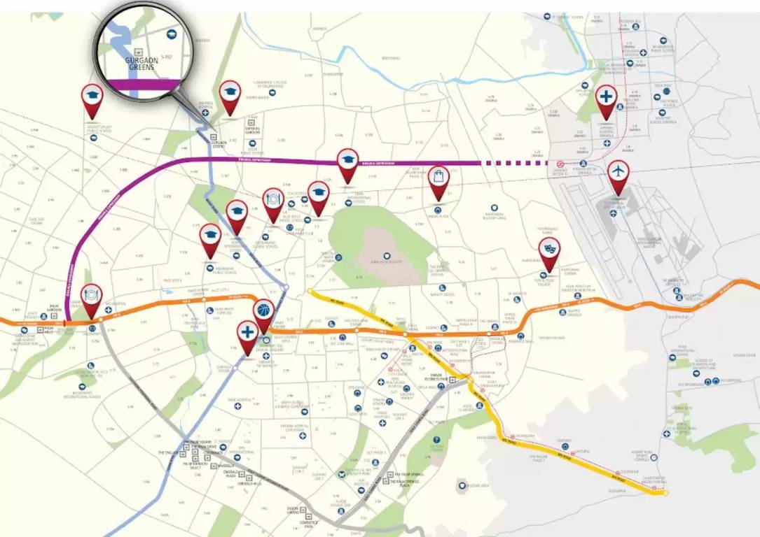  the privilege Location Plan