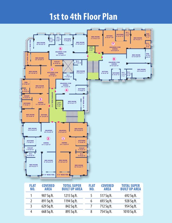  radha enclave Radha Enclave Cluster Plan