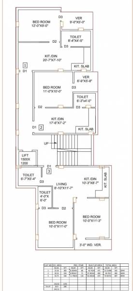  pratima-apartment Pratima Apartment Cluster Plan