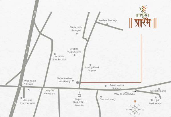 Location Plan samruddhi-prarambh-phase-i Location Plan