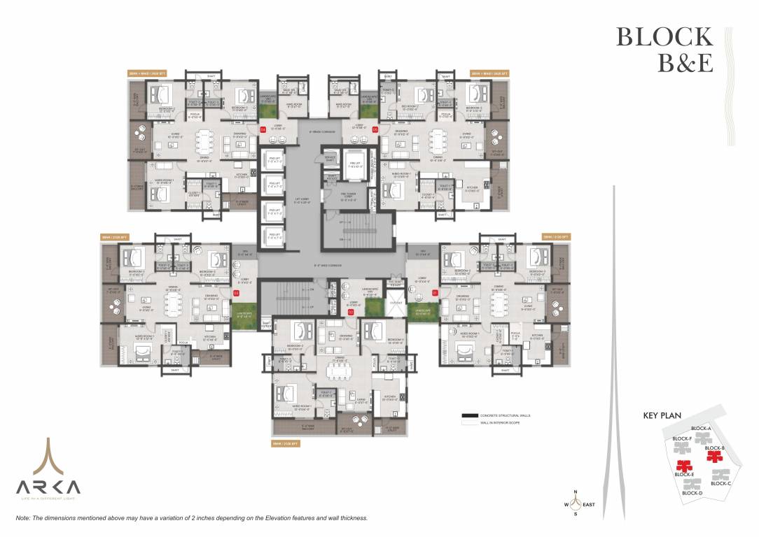 arka Block C Cluster Plan
