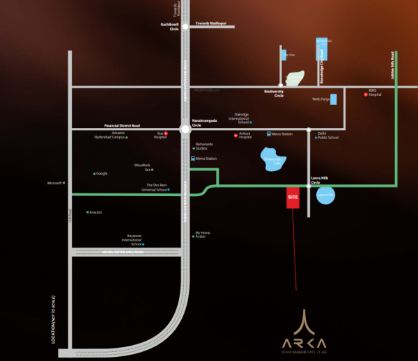  arka Location Plan