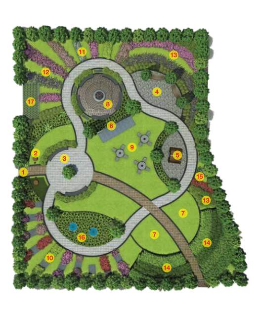 udyana at tvs emerald aaranya Block A Cluster Plan