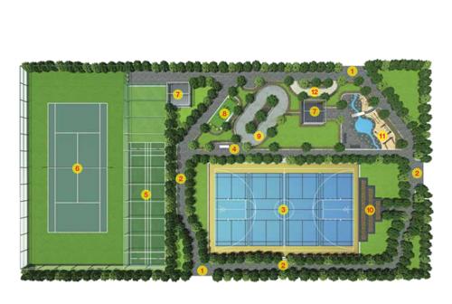 Block B Cluster Plan udyana-at-tvs-emerald-aaranya Block B Cluster Plan