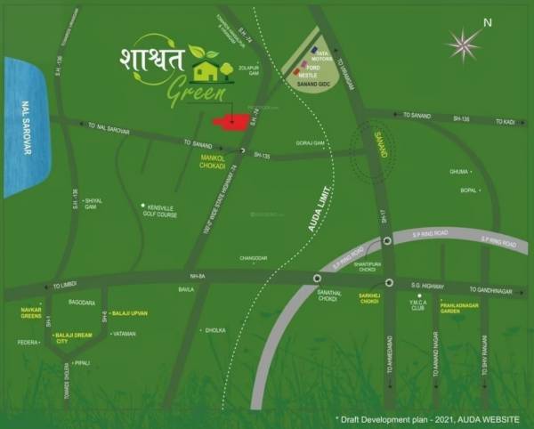  shashwat-greens Location Plan
