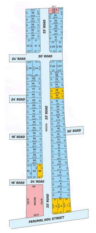  anugriha city Layout Plan