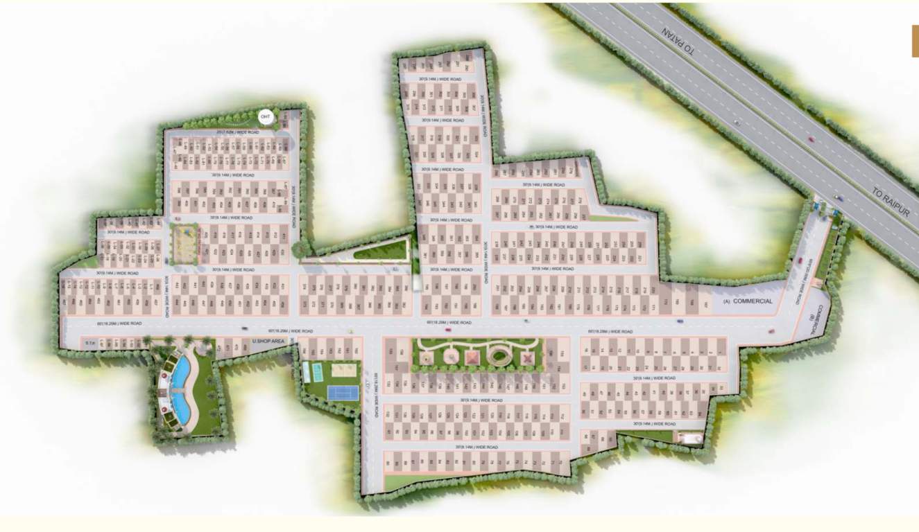 infra city phase 3 Layout Plan