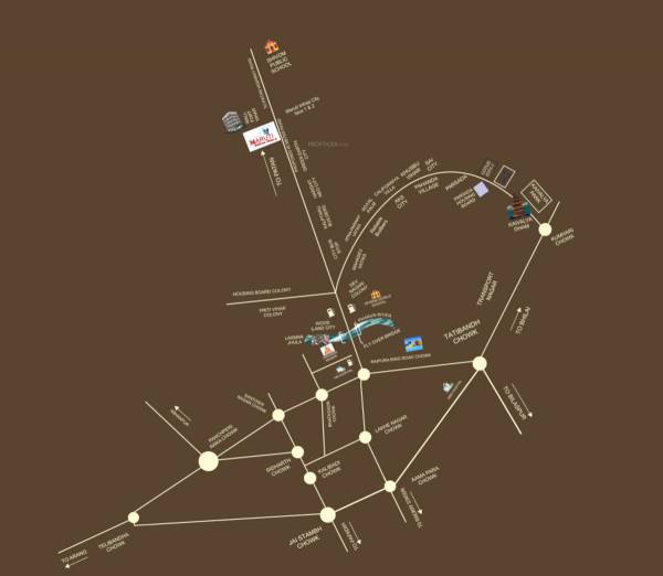Location Plan infra-city-phase-3 Location Plan