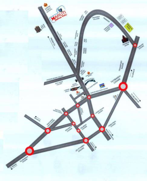  infraa-city Location Plan