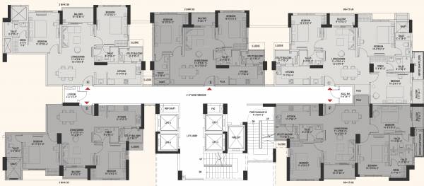  capella Block B Cluster Plan From 1st To 3rd Floor