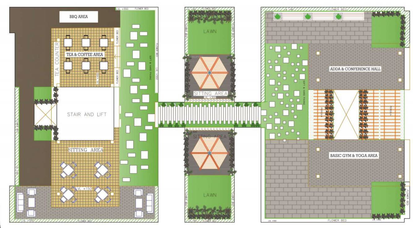  debarchona Debarchona Cluster Plan For Terrace Floor Plan