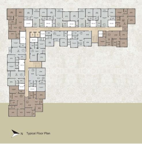  pmg-greens PMG Greens Cluster Plan from 1st to 4th Floor