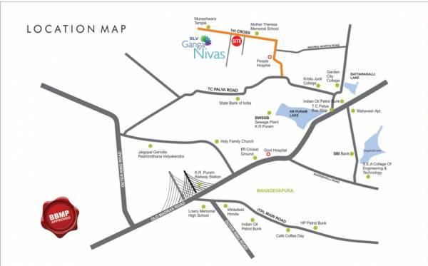  ganga-nivas Location Plan