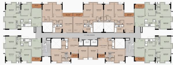  begraj-prakriti Block 2 Wing C Cluster Plan