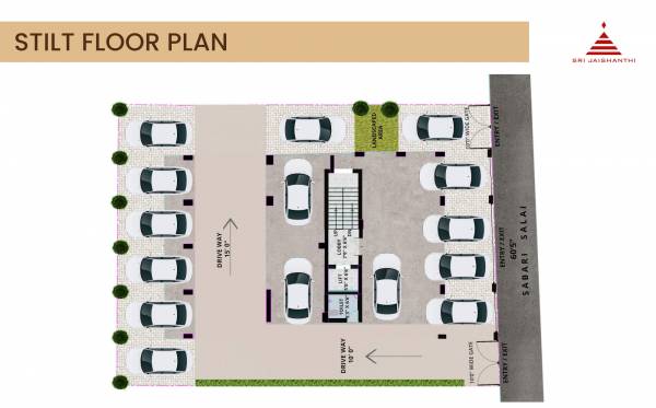  tejas Tejas Stilt Floor Cluster Plan