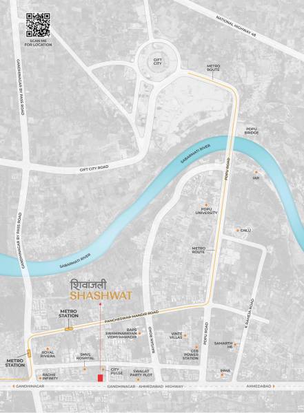  shivanjali-shashwat Location Plan