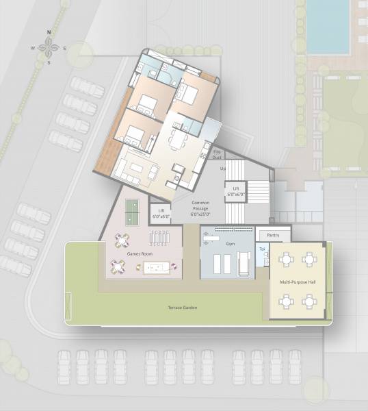Shivanta Iris Cluster Plan for 12th Floor iris Shivanta Iris Cluster Plan for 12th Floor