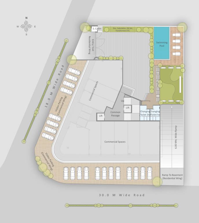iris Shivanta Iris Cluster Plan for ground Floor