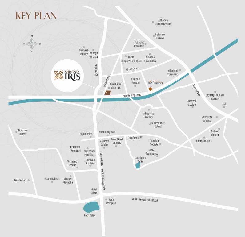 iris Location Plan