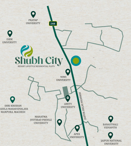  shubham-shubh-city Location Plan