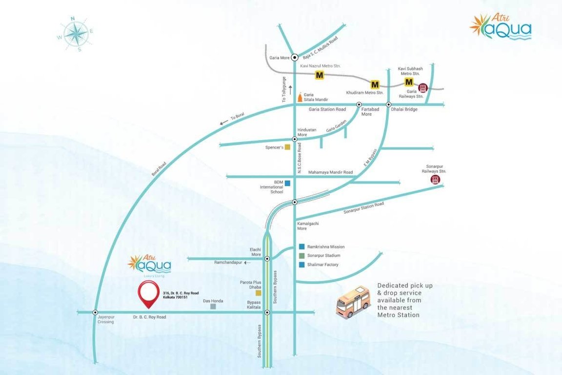  atri aqua Location Plan