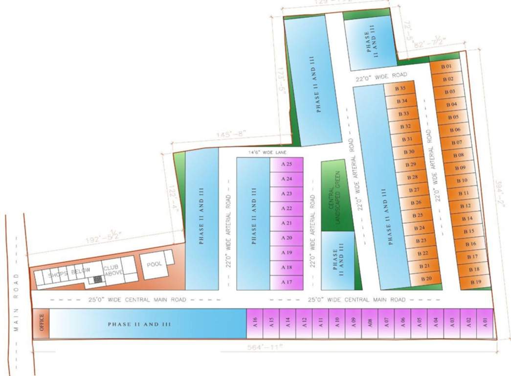  sukbhari villas Layout Plan