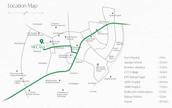 Location Plan mi-casa Location Plan