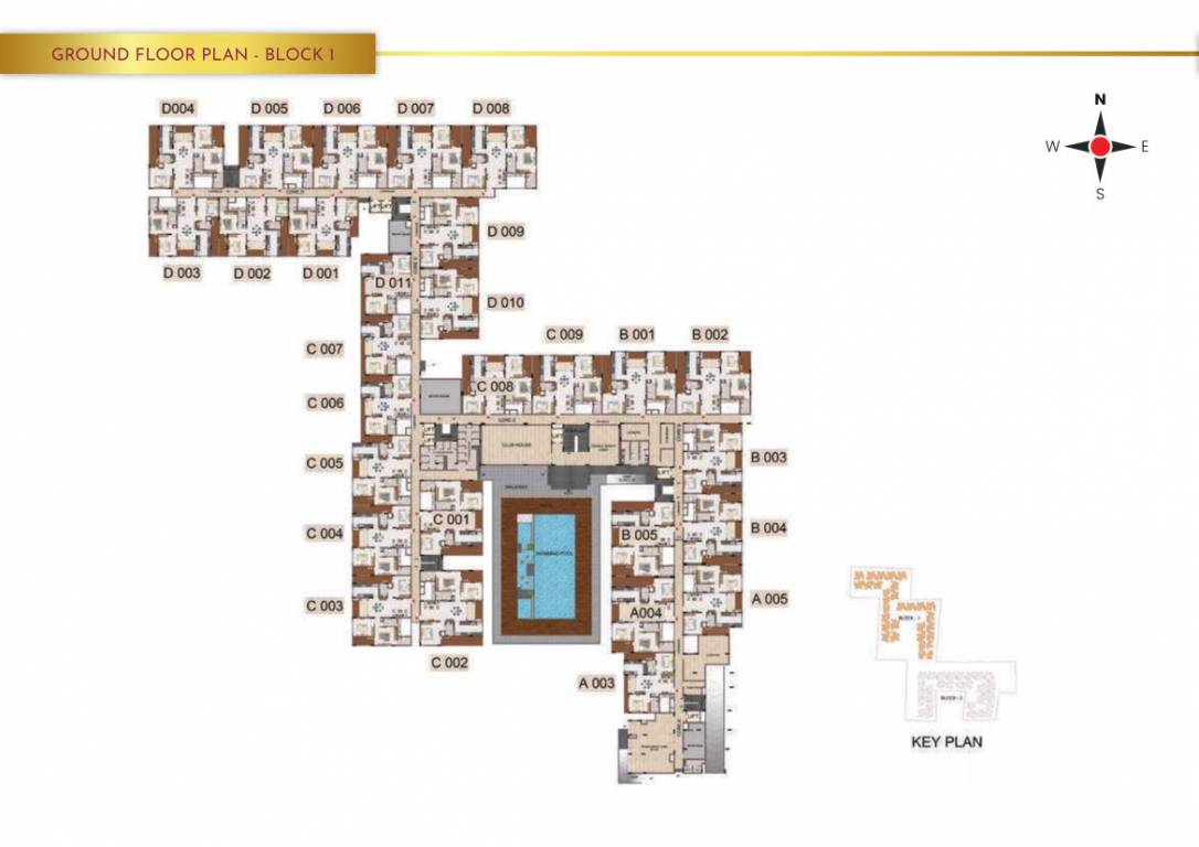  palm springs Block A Cluster Plan