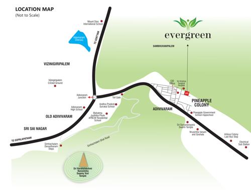  evergreen Location Plan