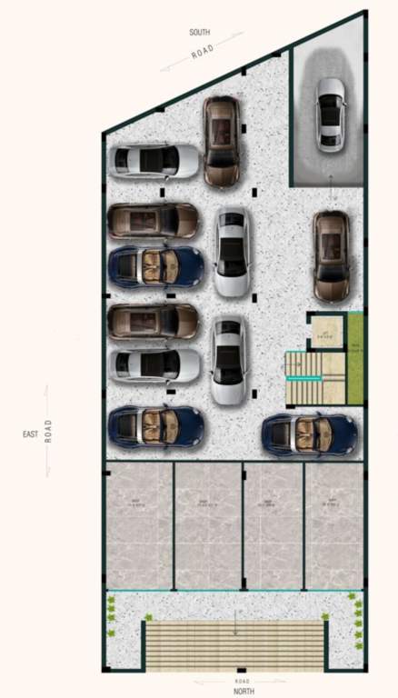 south estate Buildwick South Estate Cluster Plan for Basement Floor
