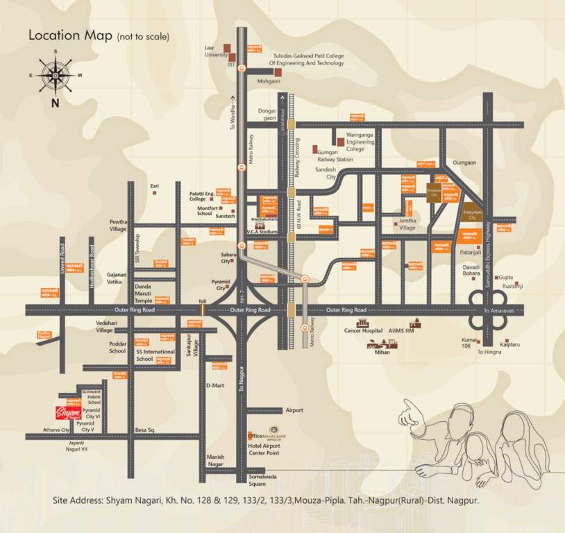  shyam nagri 2 Location Plan