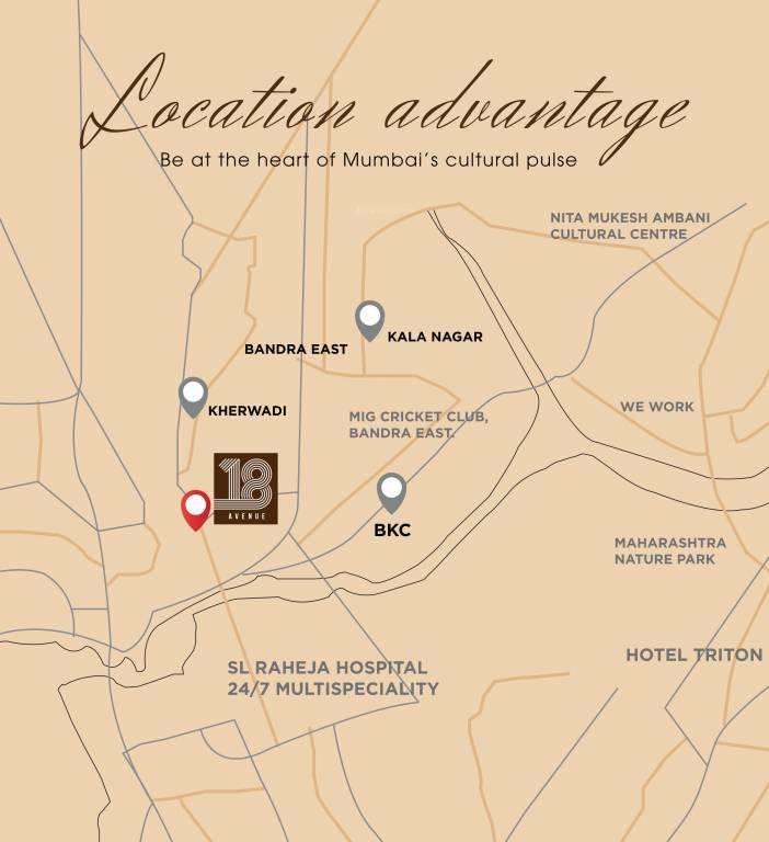  avenue 18 Location Plan