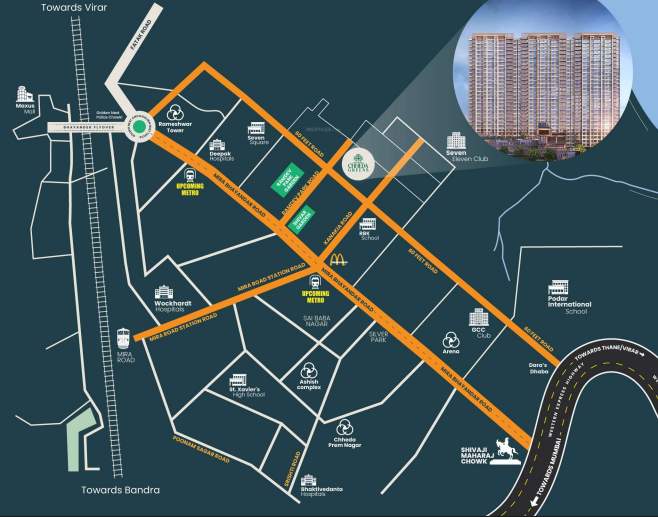  avighna building no 4 Location Plan